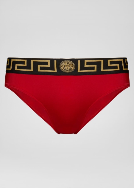 Versace Medusa and Greek Key Badshorts Herr - 157309LFD